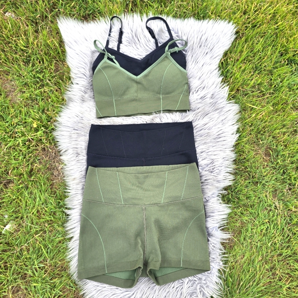 Aerie Seamless Set Bundle Size L